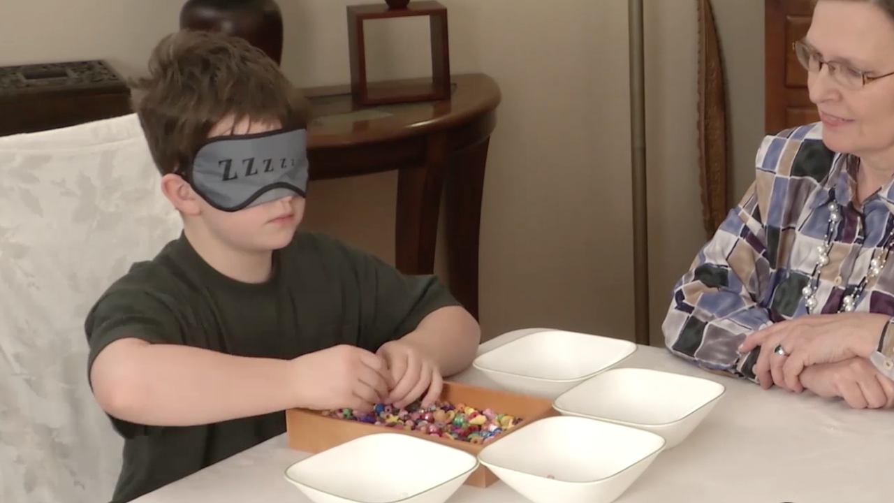 Blindfold Pranks  Blindfold Sensory Play