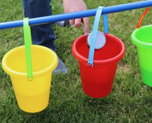 Outdoor Autism Activities - Pour and Match Water Color - Mendability